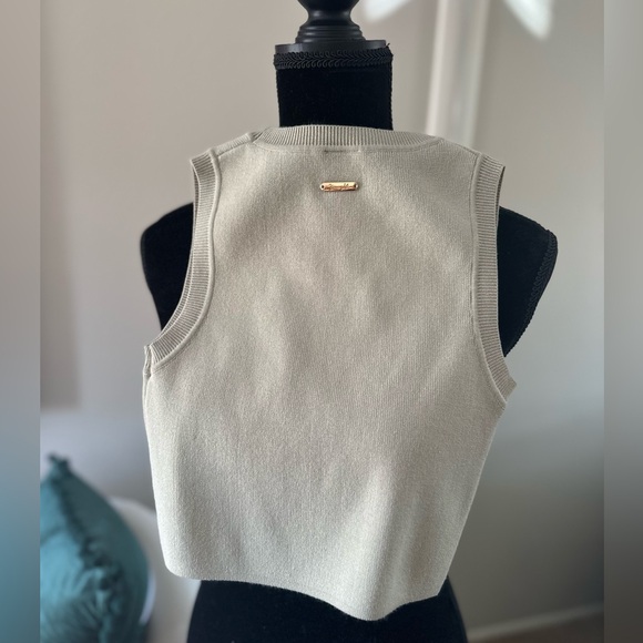 W317 Knit Tank in Pistachio Green - Picture 10 of 10